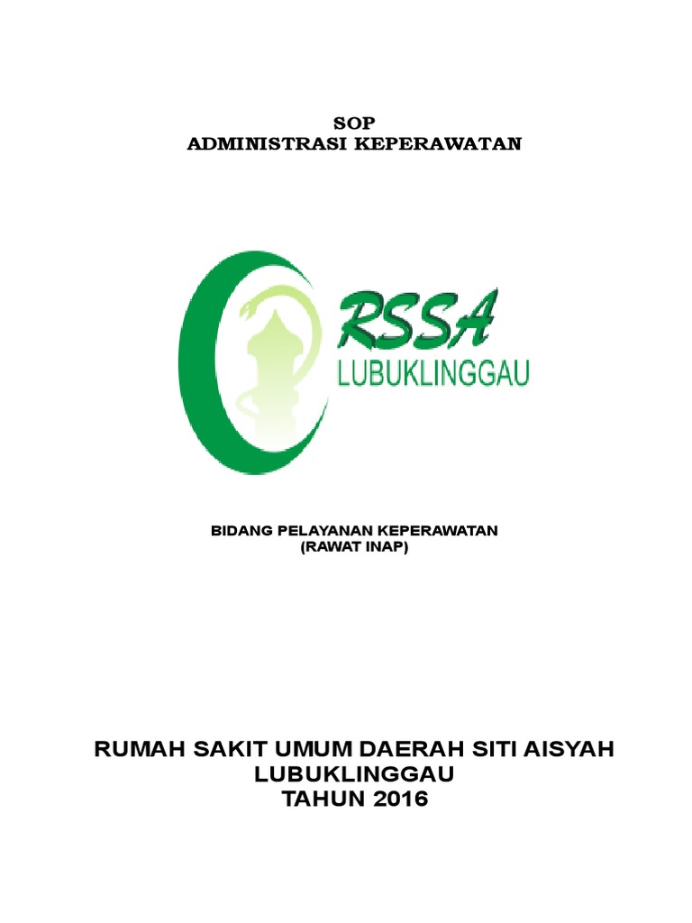 Sop Admin Rawat Inap | PDF | Pengembangan Diri | Kesehatan Holistik