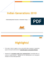 Juxt Indian Generations Segmentation Study 2010