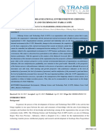 The Analysis of Organizational Environmenton Cibinong Science and Technology Park (C-STP)