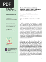 Download Manfaat Pemeriksaan Kinerja  terhadap  Auditee  Badan Pemeriksa  Keuangan Republik Indonesia by Nico Andrianto SN358240083 doc pdf