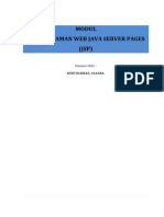 Pemrograman Website Java Server Pages
