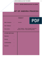 Government of Andhra Pradesh Government of Andhra Pradesh: Subject Subject