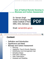 Optical Remote Sensing Applications for Assessing Forest Biomass and Carbon