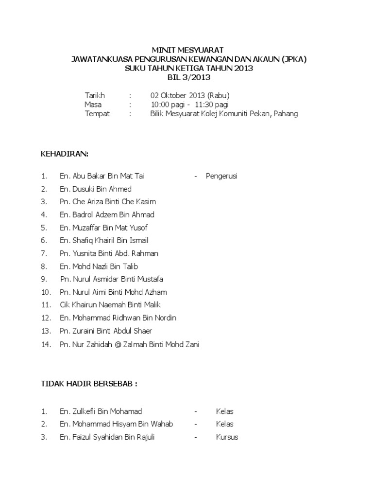 Jawatankuasa Pengurusan Kewangan Dan Akaun Pdf