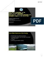 421 Principal Rivers (421 River Basins) 18 Major River Basins (With Drainage Area Greater Than1 000 SQ KM) Than1,000 SQ - KM.) 72 Lakes Extensive Groundwater Aquifers