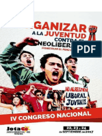 Informe Político IV Congreso Nacional de La Juventud Comunista Del Perú - Patria Roja