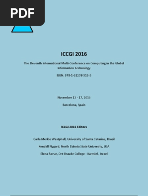 Iccgi 2016 Full | PDF | I Pv6 | Bioinformatics