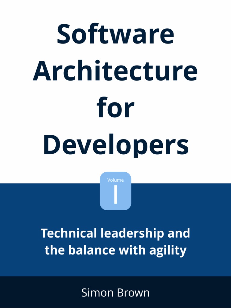 Software Architecture For Developers PDF | PDF | Application Software ...