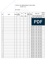 Status Gizi TK Agustus 2012