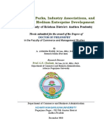 Industrial Parks, Industry Associations, and Small and Medium Enterprise Development