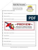 Complete The Proverbs PDF
