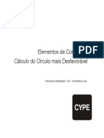 Estabilidade Global Do Terreno Calculo Do Circulo de Deslizamento Mais Desfavoravel.[1]