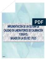 Implementación Del Sistema de Calidad en Laboratorios