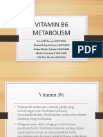 Kelompok 1 - Metabolisme Vitamin B6 - Kelas B