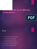 Sostenimiento modificado