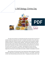 Food Journal - PAP Biology - Emma Clay