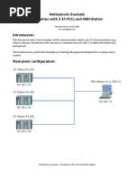 Nettoplcsim Example Simulation With 3 S7-PLCs and HMI-Station