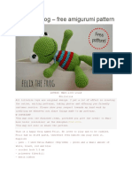 Felix The Frog - Free Amigurumi Pattern: Read More