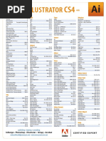 Illustrator cs4 Keyboard Shortcuts Poster Win PDF