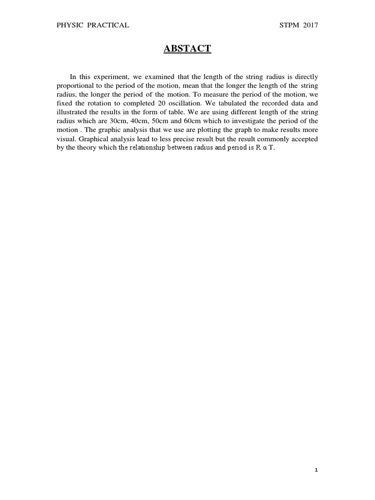 Latest STPM Phy Project (New | PDF | Acceleration | Velocity