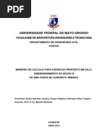 Exercicio 1 de Pontes - Seção B