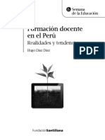 Formación Docente en El Perú Realidades y Tendencias PDF