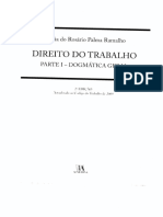 Direito do Trabalho, Parte 1 - M. Rosario P. Ramalho (2a ed., 2009).pdf