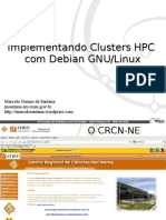 Clusters HPC Com Debian Gnu Linux Ensol2010