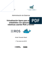 ROS Docker embebidos