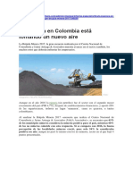 La Mineria en Colombia 2017