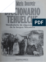 Diccionario Tehuelche - José María Beauvoir 