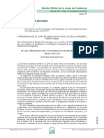 Ley de Presup. Andalucia 2017 PDF