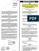Acdo. MP 2-2007 Reglamento de La Ley para La Protección de Sujetos Procesales PDF