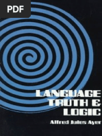 Language, Truth & Logic (AJ Ayer) PDF