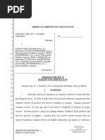 Hydra Arbitration Demand