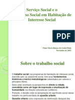 O trabalho social em habitação de interesse social