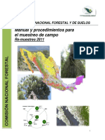 Sampling Manual- Remuestreo- Conafor INFyS