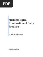 Download Microbiological Examination of Dairy Products by kolita kamal SN35828842 doc pdf