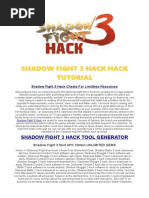 Shadow Fight 3 Hack