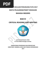 BAB XI Critical Reading and Writing