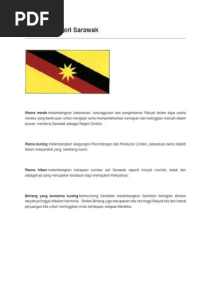 Bendera Negeri Sarawak