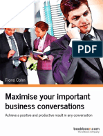 Maximise Your Important Business Conversations
