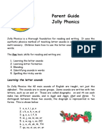 Parent Guide To Jolly Phonics
