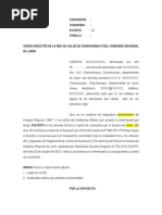 Carta de Anticipo Salarial