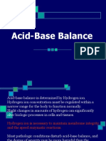 Acid Base Balance