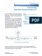 Octofade-3Gpp Channel Emulation RTL: Product Description