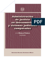 Administración de justicia en Iberoamérica y sistemas judiciales comparados