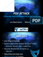 Asia 14 Esparza PDF Attack A Journey From The Exploit Kit To The Shellcode