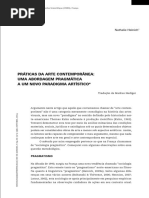 Práticas da Arte Contemporânea - Uma Abordagem Pragmática a Um Novo Paradigma Artístico (artigo) - Natalie Heinich.pdf
