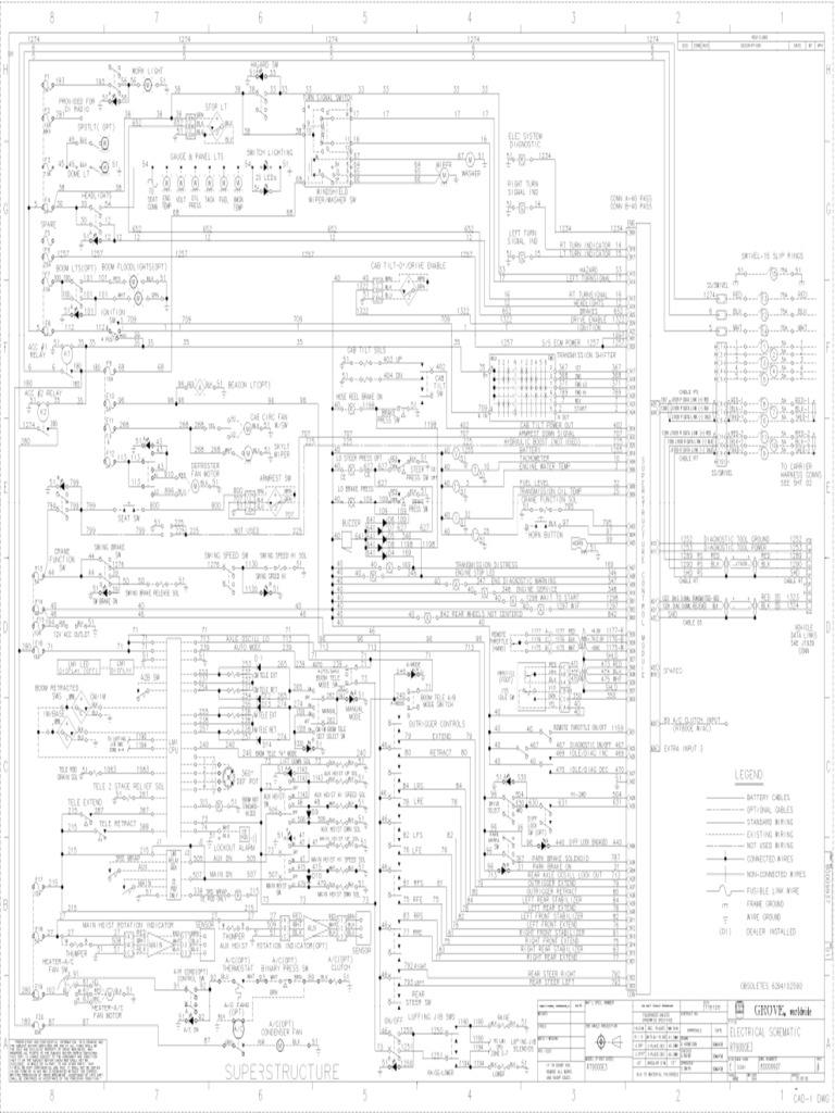 Crane Electrical Schematic PDF | PDF